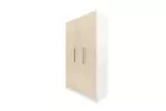 WARDROBE 3 DOOR LIGHT BROWN WITH/WITHOUT MIRROR AKAMU - Image 8