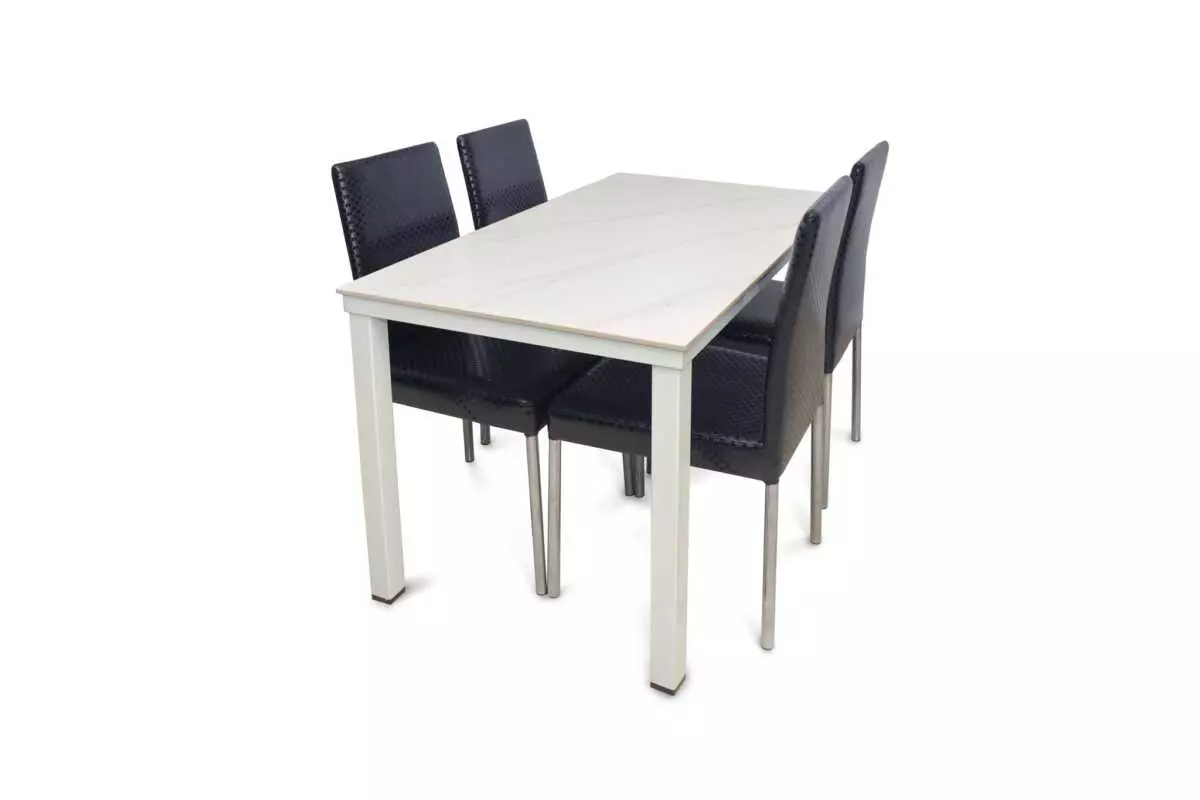 DINING SET WITH 4 CHAIRS - Image 3