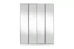 WARDROBE 4 DOOR FULL MIRROR AKAMU - Image 3