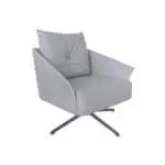 PU SWIVEL LOUNGE CHAIR