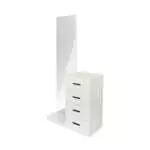 FULL HEIGHT MIRROR WITH 4 DRAWERS AKAMU