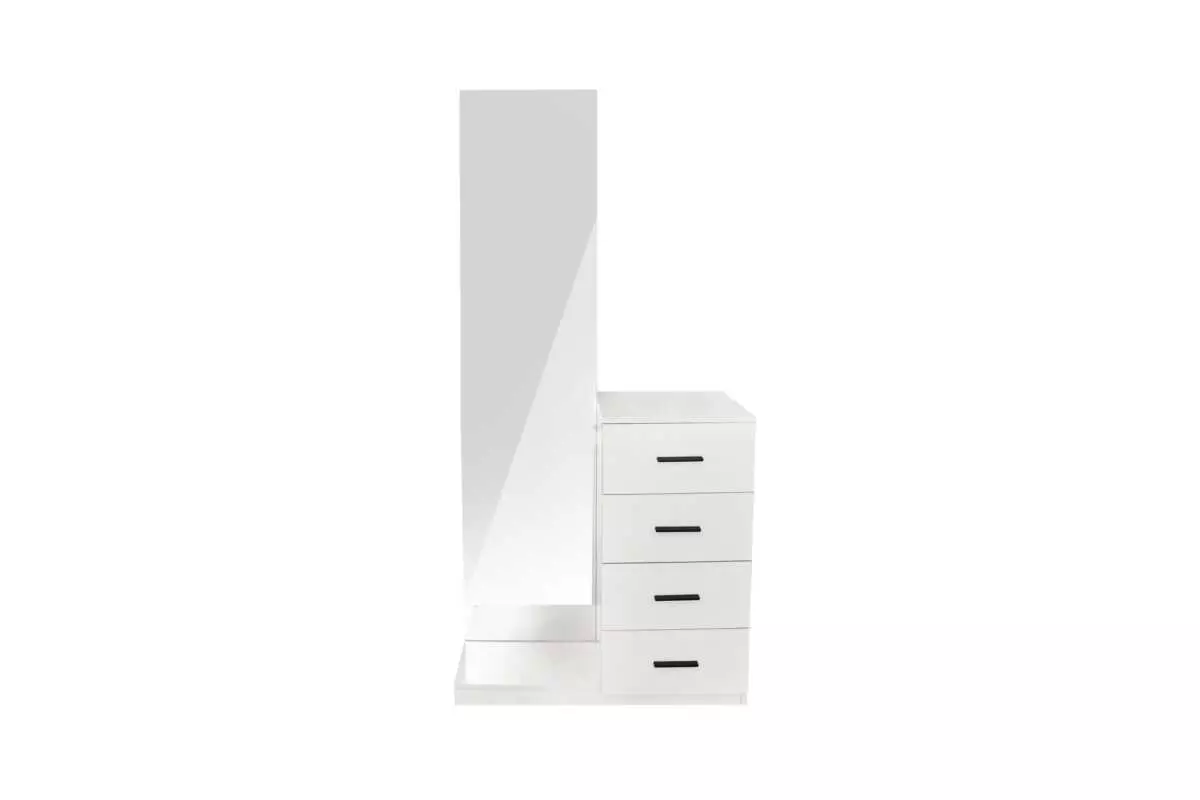 FULL HEIGHT MIRROR WITH 4 DRAWERS AKAMU - Image 3