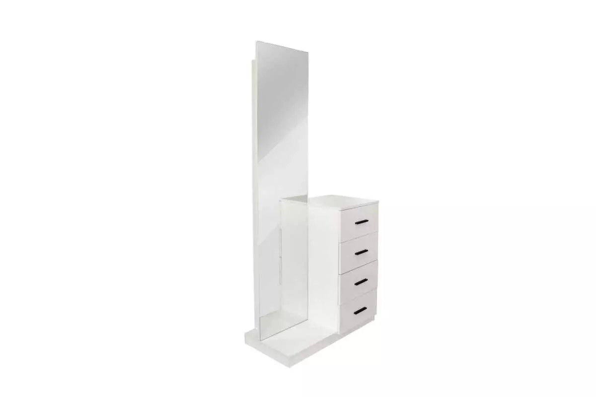 FULL HEIGHT MIRROR WITH 4 DRAWERS AKAMU - Image 5