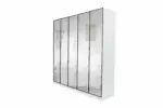 WARDROBE 5 DOOR FULL MIRROR AKAMU