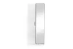 WARDROBE 2 DOOR WHITE WITH/WITHOUT MIRROR - Image 6