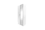 WARDROBE 2 DOOR WHITE WITH/WITHOUT MIRROR