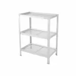 3-TIER ALUMINUM DISH DRAINER