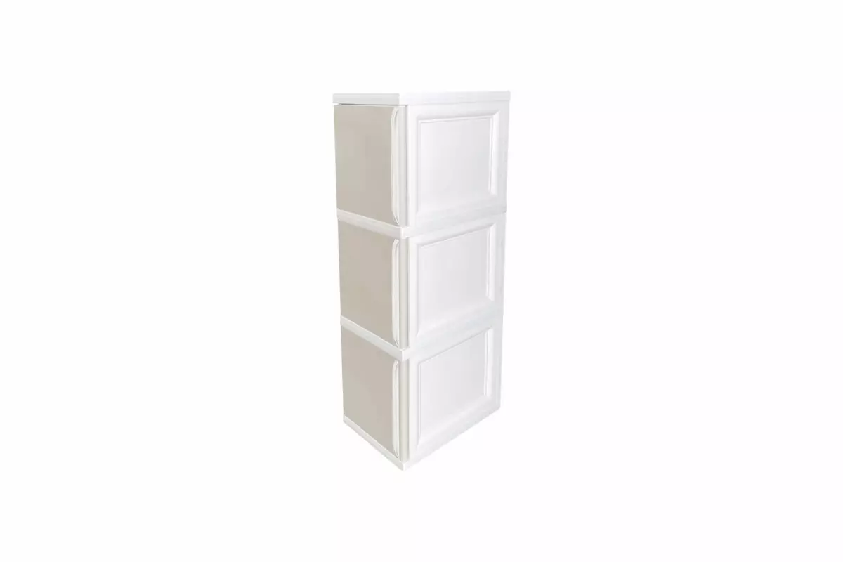 3-TIER CABINET WITH DOORS - Image 2