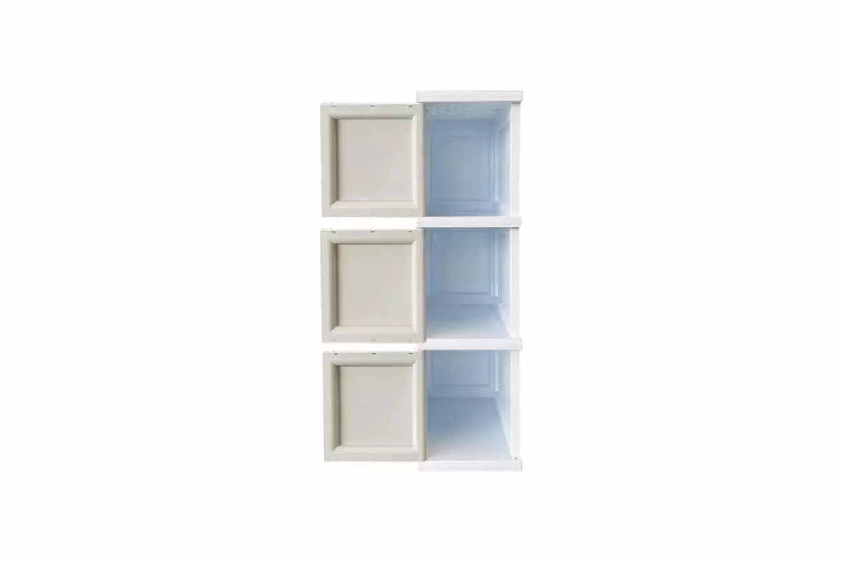 3-TIER CABINET WITH DOORS - Image 5