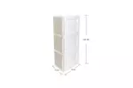3-TIER CABINET WITH DOORS - Image 3