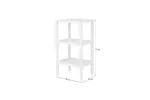 3-TIER PLASTIC SHELVING UNIT - Image 3