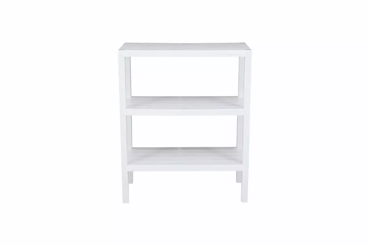 3-TIER PLASTIC SHELVING UNIT - Image 2