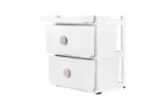 4 DRAWER CABINET WITH WHEELS - Image 3