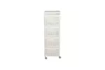 4 TIER PLASTIC SHELVES WITH WHEELS - Image 2