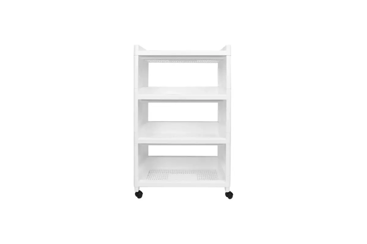 4-TIER SHELVING UNIT WITH WHEELS - Image 5