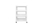 4-TIER SHELVING UNIT WITH WHEELS
