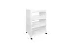 4-TIER SHELVING UNIT WITH WHEELS - Image 2