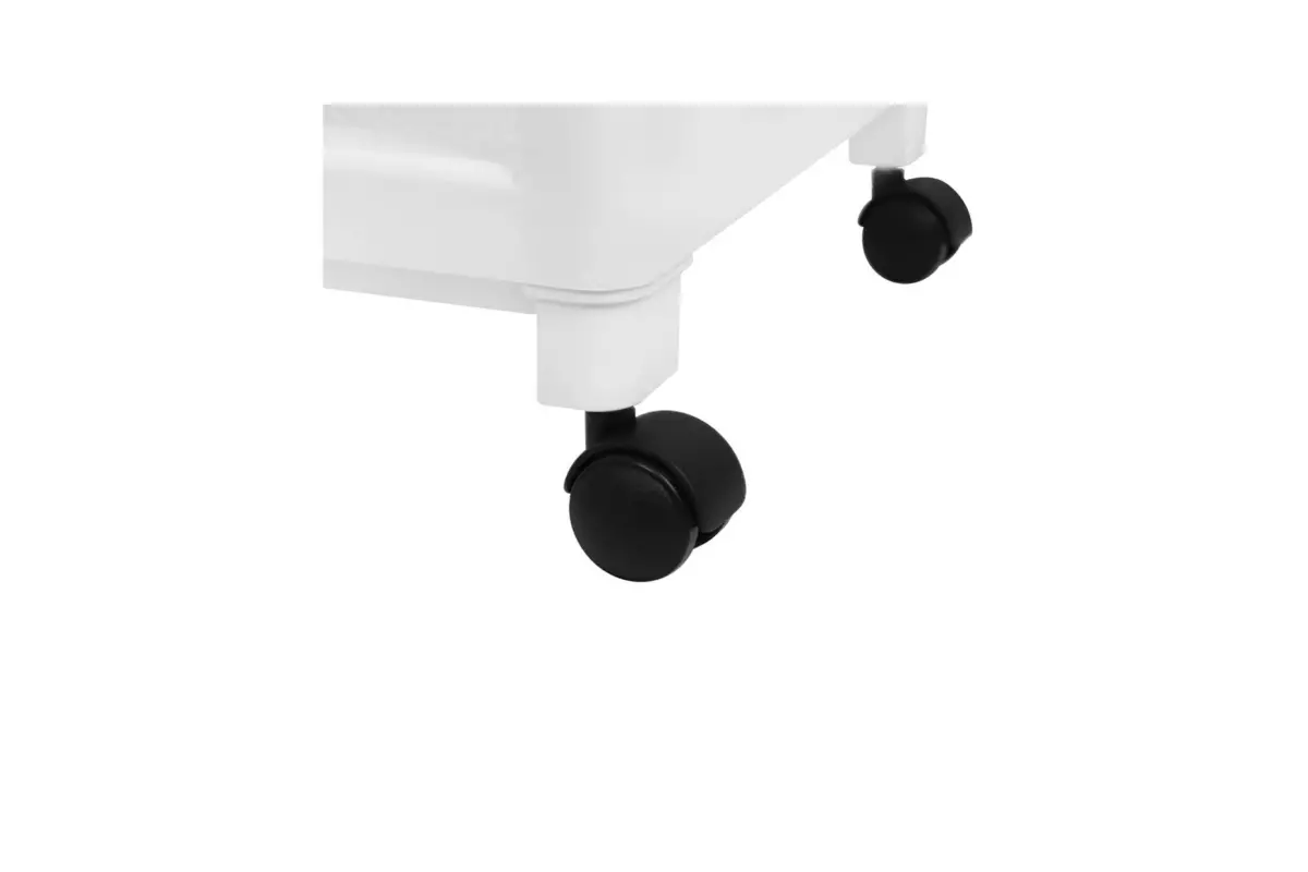 4-TIER SHELVING UNIT WITH WHEELS - Image 3