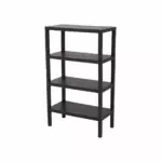 4-TIER SHELVING UNIT