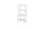 4-TIER PLASTIC SHELVING UNIT