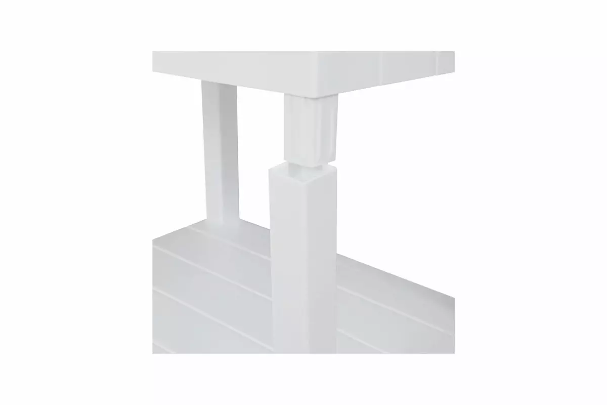 4-TIER PLASTIC SHELVING UNIT - Image 2