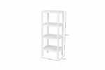 4-TIER PLASTIC SHELVING UNIT - Image 3