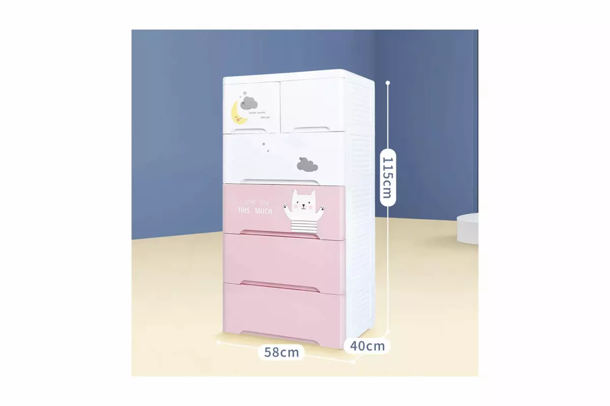 5-TIER DRAWER CABINET - Image 4