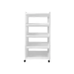 5-TIER SHELVING UNIT WITH WHEELS