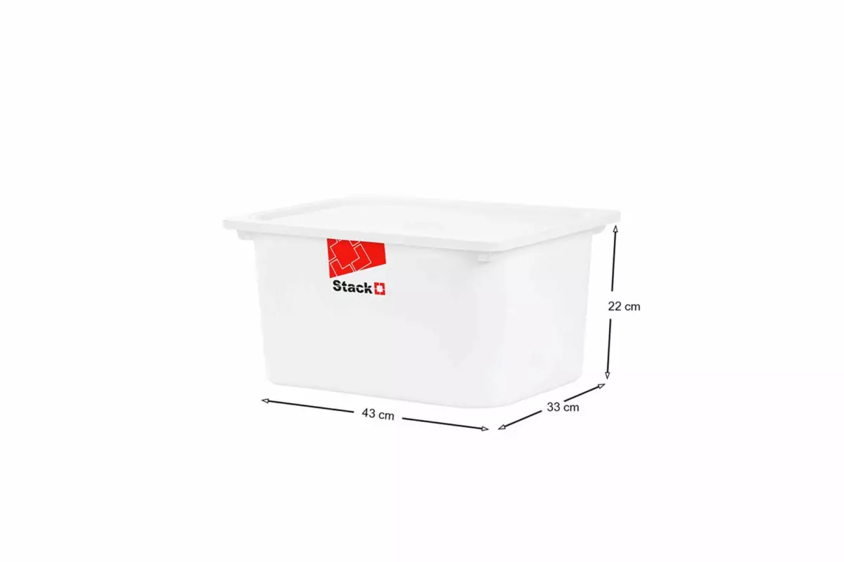 STORAGE BOX WITH LID - Image 4