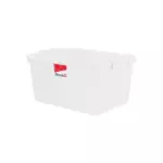 STORAGE BOX WITH LID AND WHEELS 35.5L
