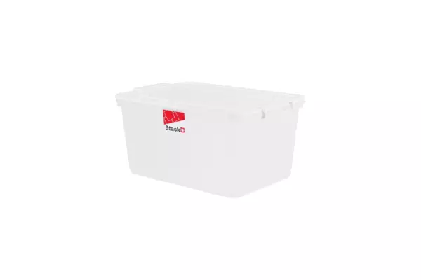 STORAGE BOX WITH LID AND WHEELS 35.5L