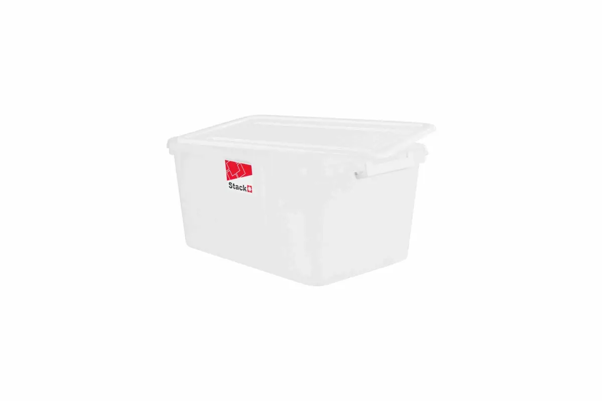 STORAGE BOX WITH LID AND WHEELS 35.5L - Image 3