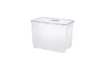 PLASTIC RICE STORAGE CONTAINER + MEASURING CUP 10KG - Image 3