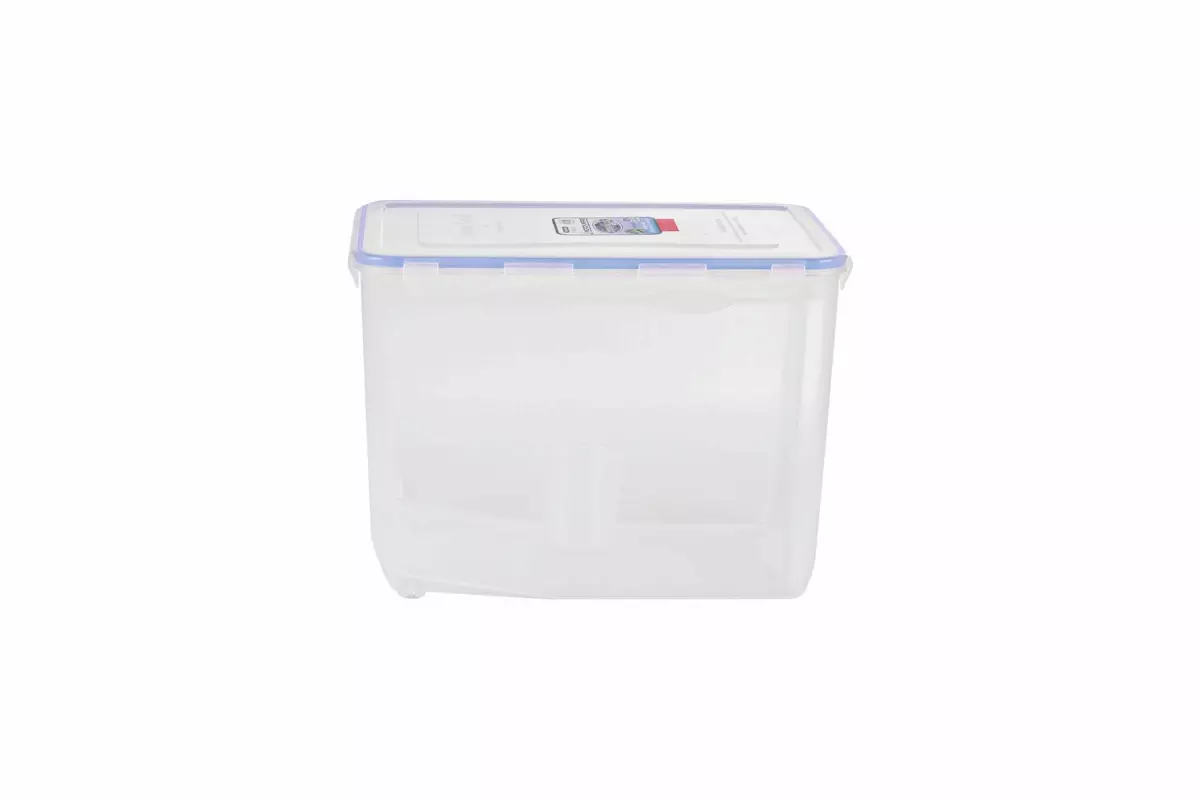PLASTIC RICE STORAGE CONTAINER + MEASURING CUP 10KG - Image 2