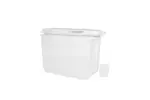 PLASTIC RICE STORAGE CONTAINER + MEASURING CUP 10KG
