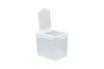 PLASTIC RICE STORAGE CONTAINER + MEASURING CUP 5KG - Image 2