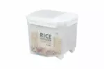 PLASTIC RICE STORAGE CONTAINER + MEASURING CUP 5KG