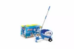 SPIN MOP AND BUCKET SET WITH WHEELS