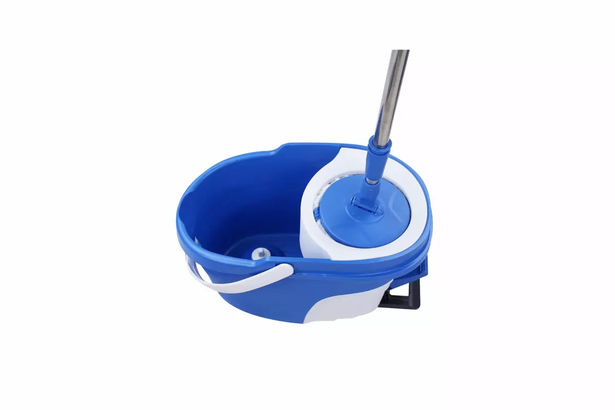 SPIN MOP AND BUCKET SET WITH WHEELS - Image 3