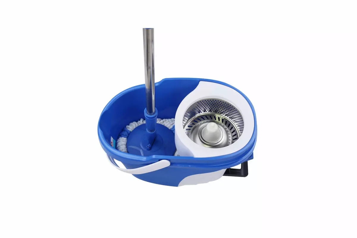 SPIN MOP AND BUCKET SET WITH WHEELS - Image 2