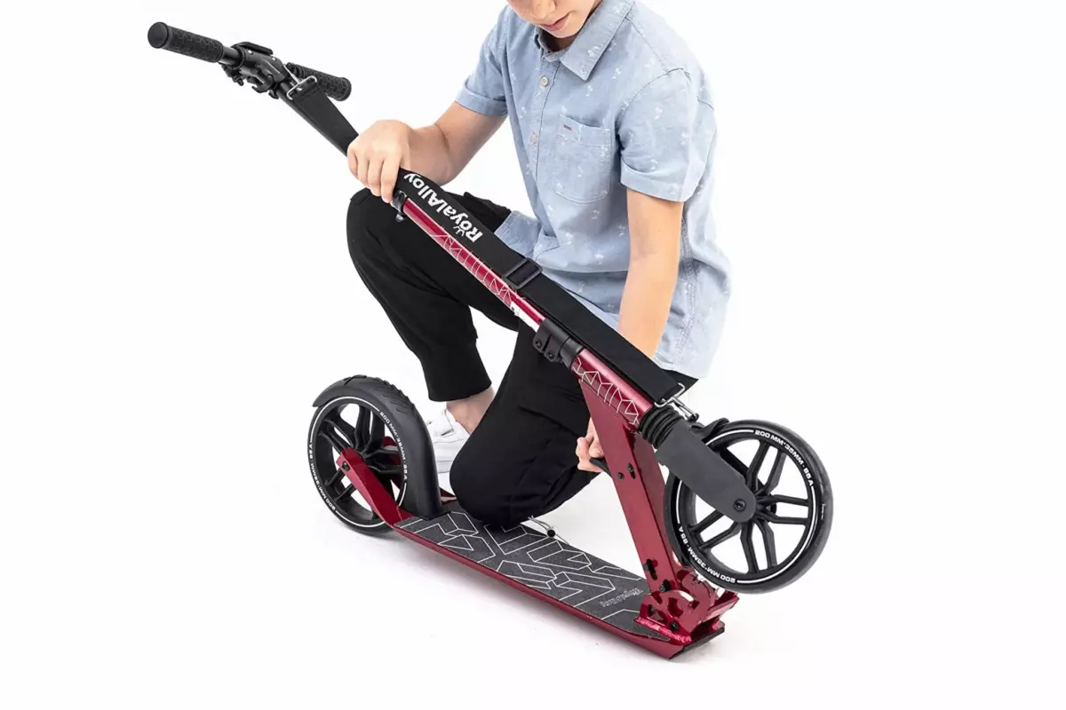 ADULT FOLDABLE KICK SCOOTER ROYALBABY - Image 10