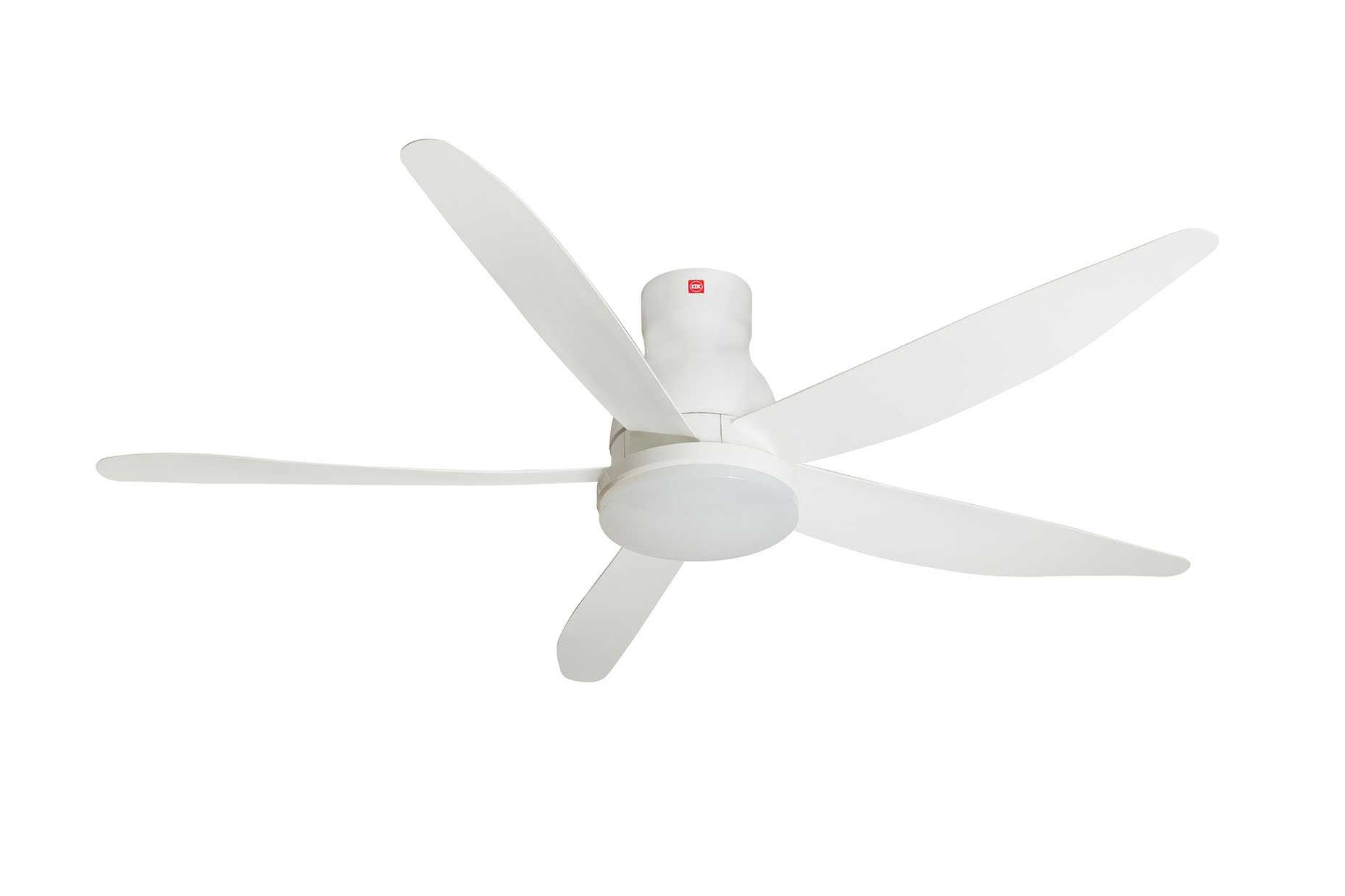 8435 60" DC MOTOR CEILING FAN W/ LED LIGHT AND REMOTE KDK - Image 1