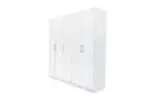WARDROBE 5 DOOR WHITE AKAMU
