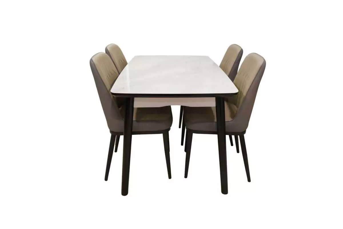 DINING SET WITH 4 CHAIRS - Image 2
