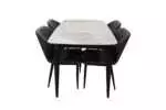 DINING SET WITH 4 CHAIRS - Image 3