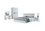 BEDROOM SET QUEEN STORAGE BED  AKAMU