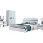 BEDROOM SET QUEEN STORAGE BED  AKAMU