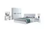 BEDROOM SET DOUBLE STORAGE BED AKAMU