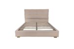 AKAMU QUEEN BED PU FABRIC CUSHIONED - Image 2
