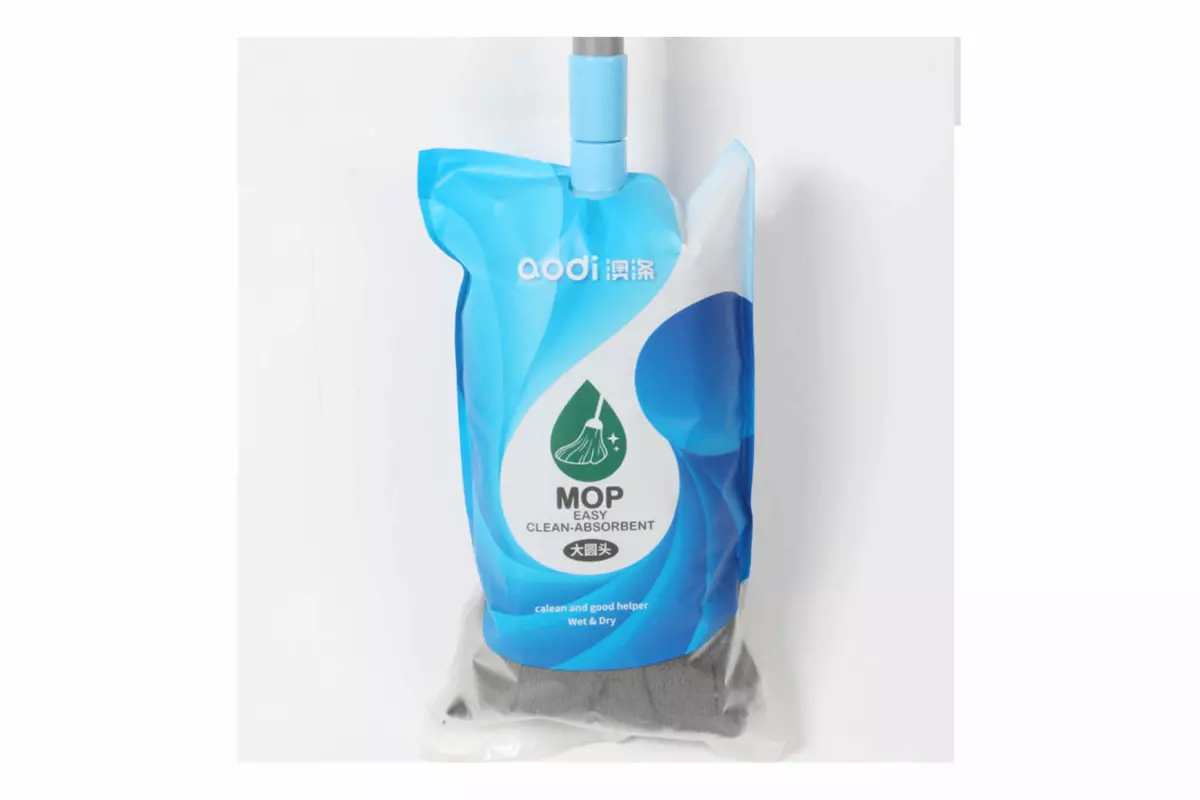 AODI BIG ROUND MICROFIBER MOP (IRON HANDLE) - Image 3